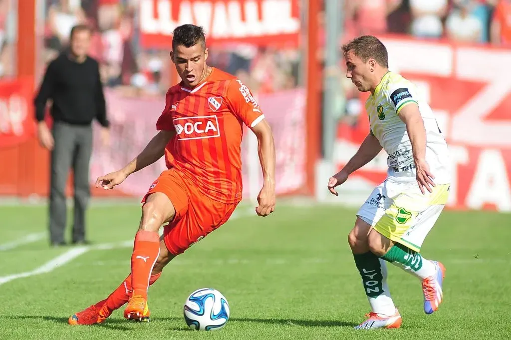 Alexis Zárate cuando jugaba en Independiente. (IMAGO / Photogamma)