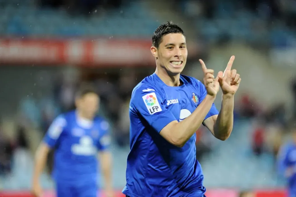 Abdelaziz Barrada en su paso por Getafe. IMAGO