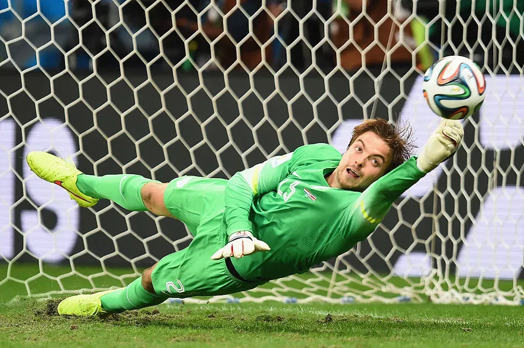El recuerdo de Tim Krul en el Mundial 2014 quedará en la historia de los mundiales. (Getty)