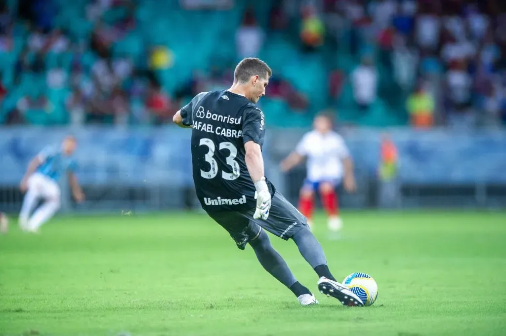 Rafael Cabral foi muito pouco utilizado no Grêmio. Foto: Jhony Pinho/AGIF