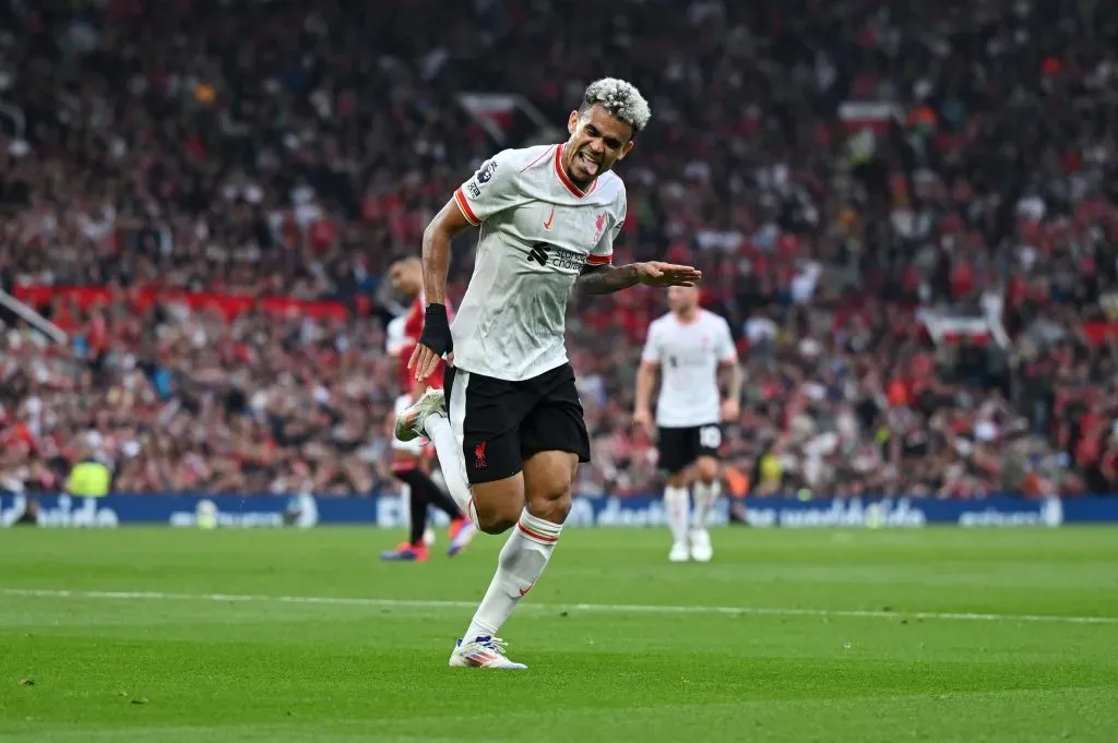 Luis Díaz, figura de la Premier League. (Photo by Shaun Botterill/Getty Images)