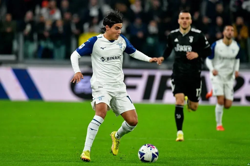 Luka Romero con Lazio vs. Juventus. Getty Images.