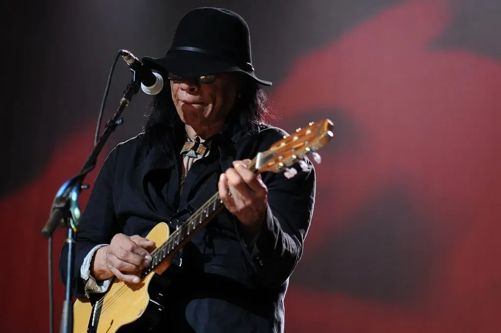 Imagen de Rodriguez en el escenario, en una presentación en 2013 en Australia. Imagen: Getty Images.