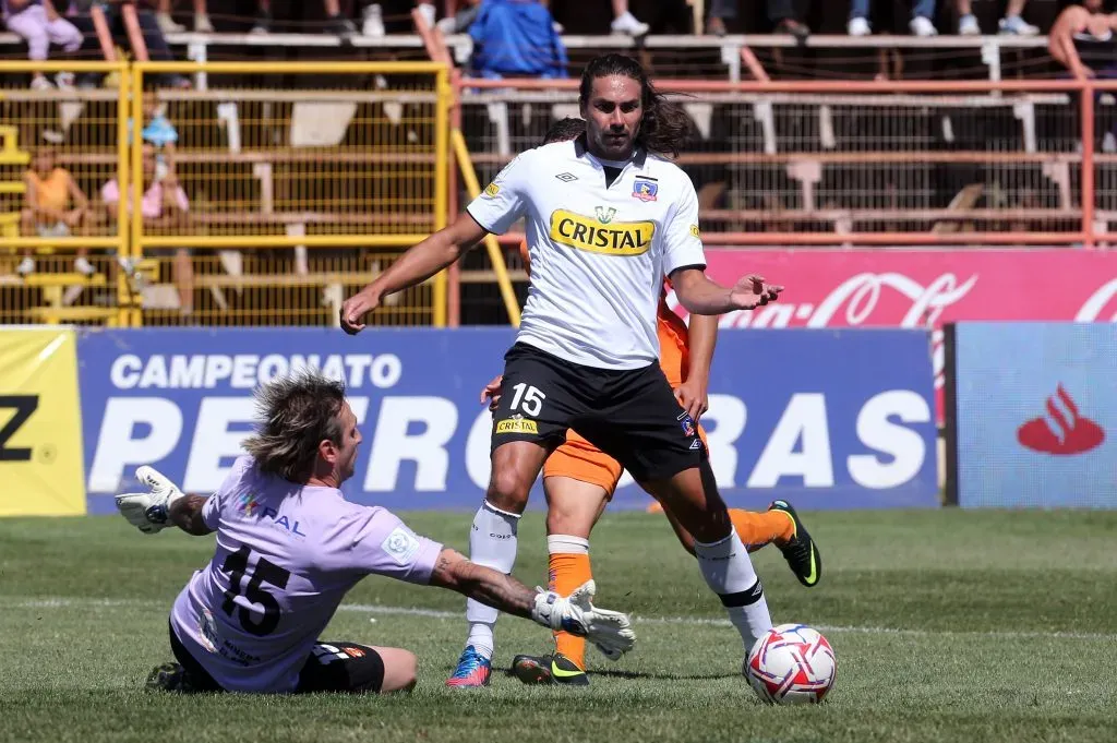 Pese a llegar con un gran cartel al Cacique, Boris Rieloff no pudo destacar en Macul. Imagen: Photosport.