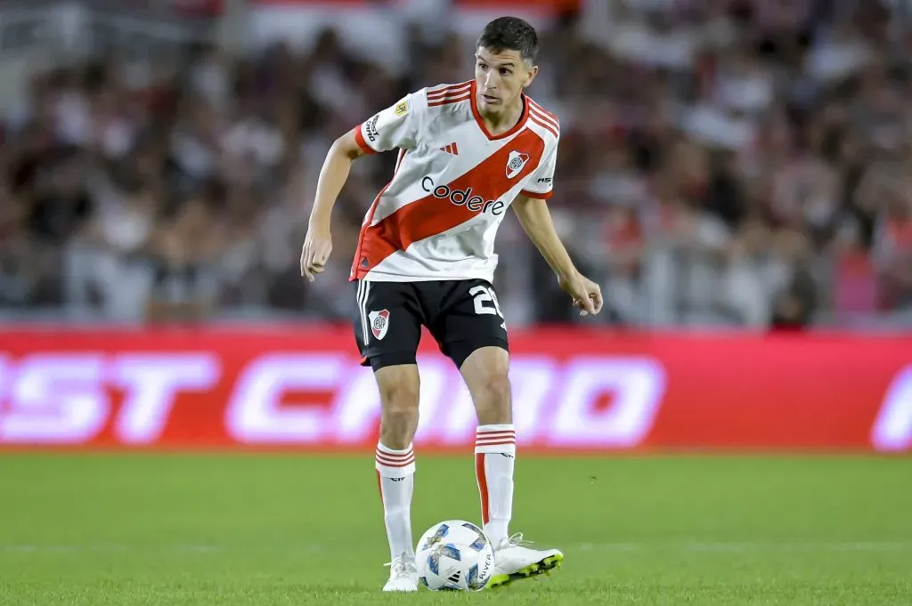 Nacho Fernández representará a River en la conferencia de prensa. (Getty)