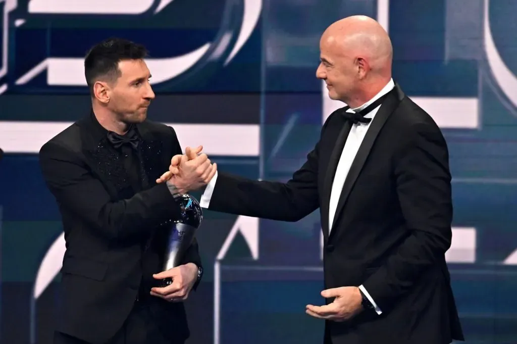 Messi es el último ganador del premio The Best (Getty Images)