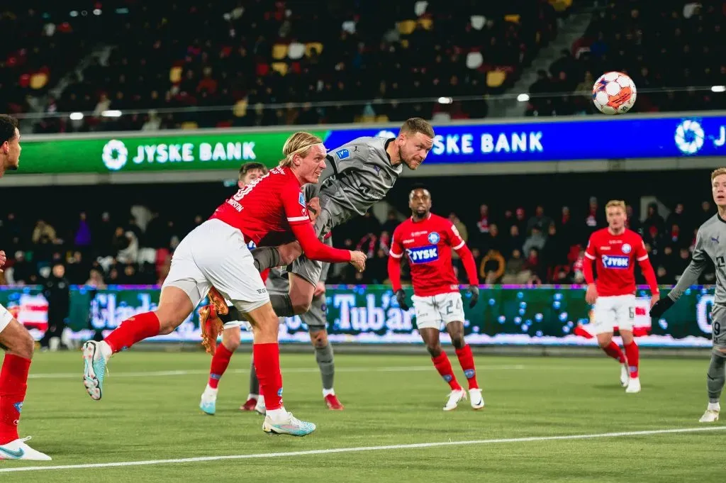 El Midtjylland está en racha de puntos en Dinamarca.