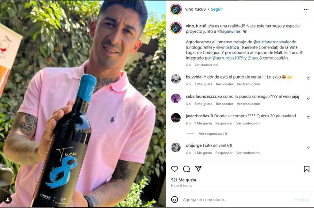 El Instagram del Vino Tucu8
