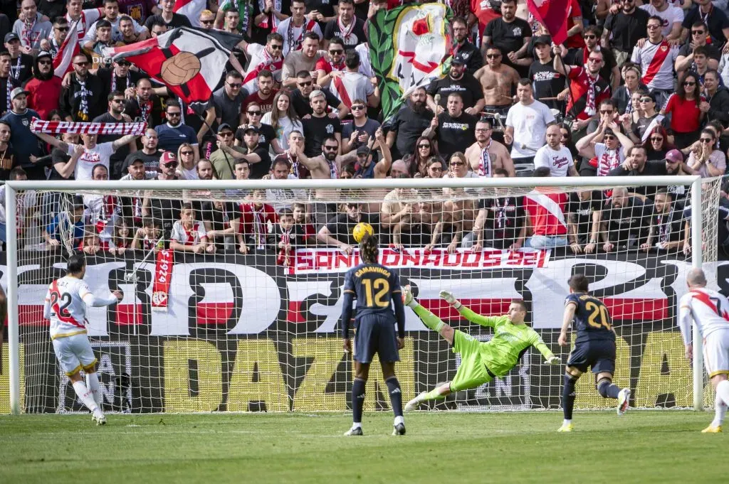 Rayo Vallecano le sacó un empate al Real Madrid y encendió La Liga. Foto: IMAGO.