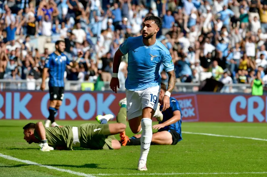 Valentín Castellanos ha festejado dos goles en la Serie A por la SS Lazio. (Marco Rosi – SS Lazio/Getty Images).