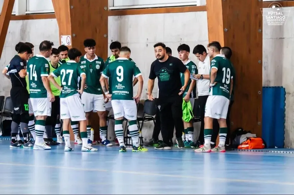 René Tejías suma una nueva Copa Libertadores tras dos participaciones con la U. Foto: @FutsalWanderers