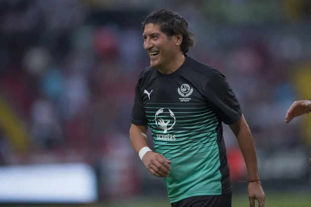 Iván Zamorano en la despedida de Rafa Márquez | Photosport