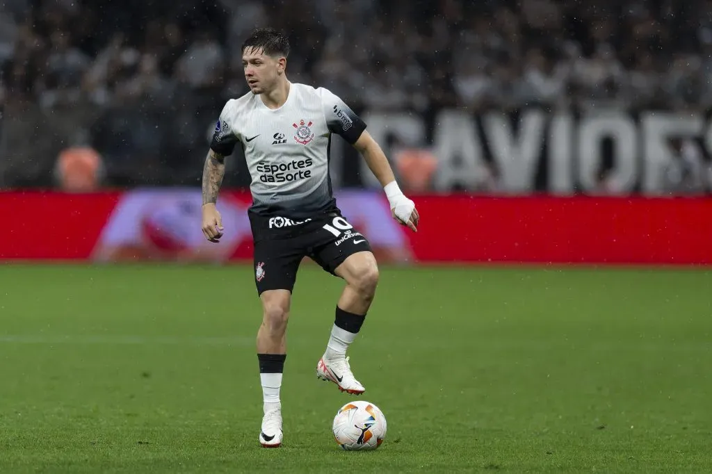 Garro  durante partida contra o Racing na Neo Química Arena pela Copa Sul-Americana 2024. Foto: Anderson Romao/AGIF