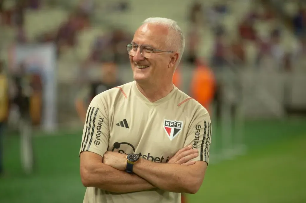 CE – FORTALEZA – 11/05/2023 – BRASILEIRO A 2023, FORTALEZA X SAO PAULO – Dorival Junior tecnico do Fortaleza durante partida contra o Sao Paulo no estadio Arena Castelao pelo campeonato BRASILEIRO A 2023. Foto: Lucas Emanuel/AGIF