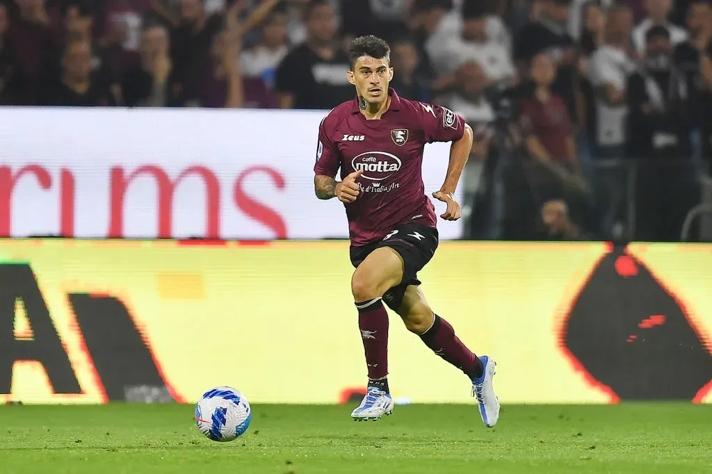 Diego Perotti en su paso por Salernitana (Getty)