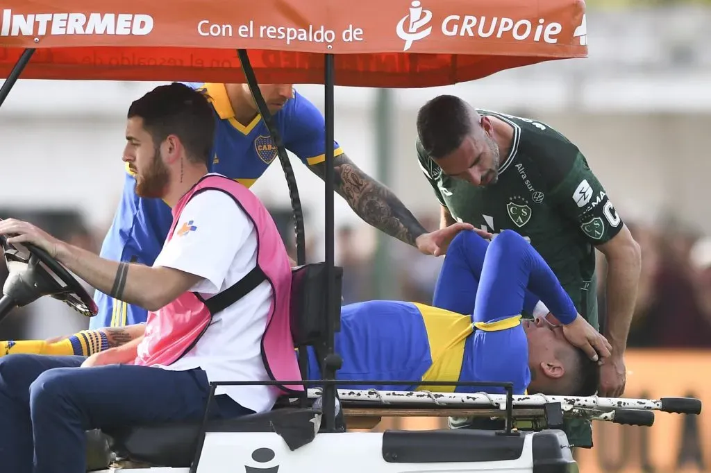 Marcos Rojo, el último en sufrir una rotura de ligamentos en Boca. (Foto: Getty Images)