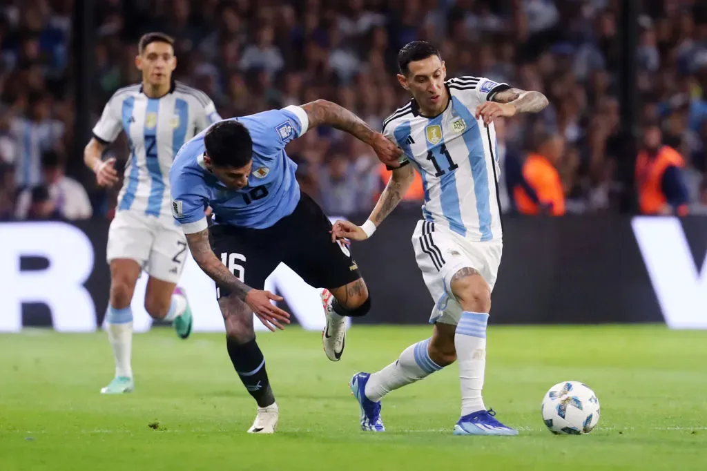 Di María ingresó en el segundo tiempo. (Foto: Getty)