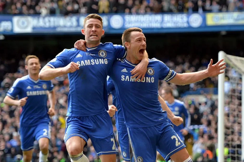 John Terry y Gary Cahill formaron una de las mejores duplas centrales en la historia reciente del Chelsea.