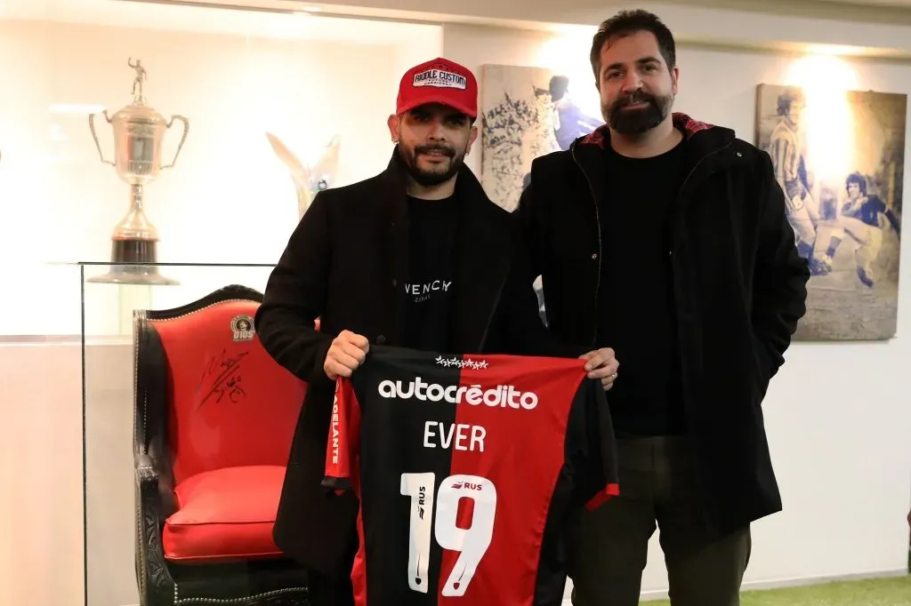 Su última visita al estadio de Newell’s, en 2022. Foto Newell’s.