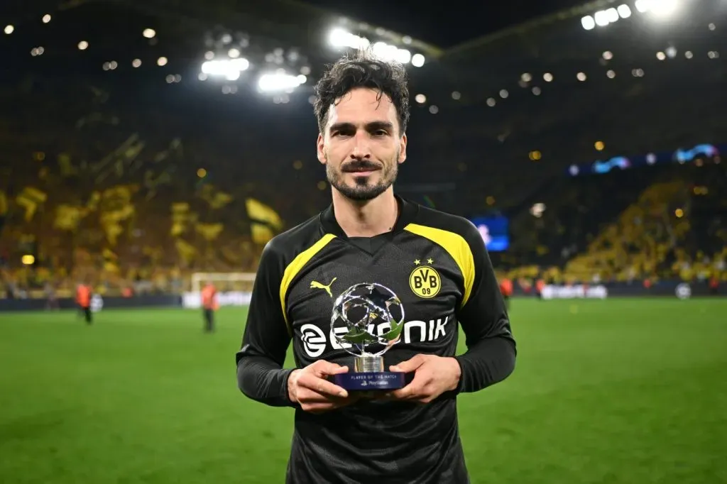 Mats Hummels, el MVP de las semifinales de Champions League.