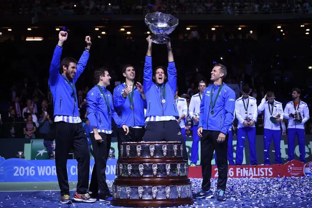 Los héroes argentinos que conquistaron la Copa Davis 2016. (Foto: IMAGO).