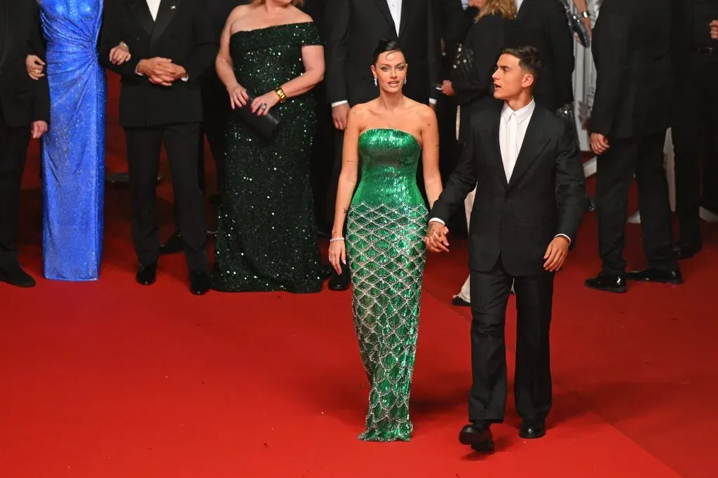 Oriana Sabatini y Paulo Dybala asistieron al Festival de Cannes.