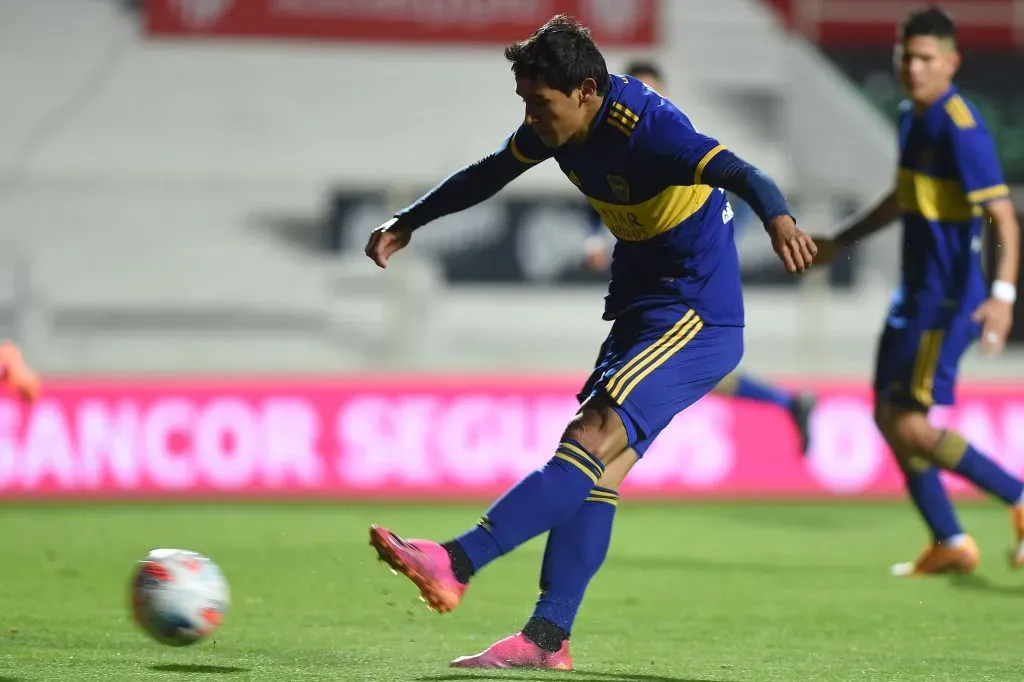 Agustín Obando en su paso por Boca. (Foto: Getty).