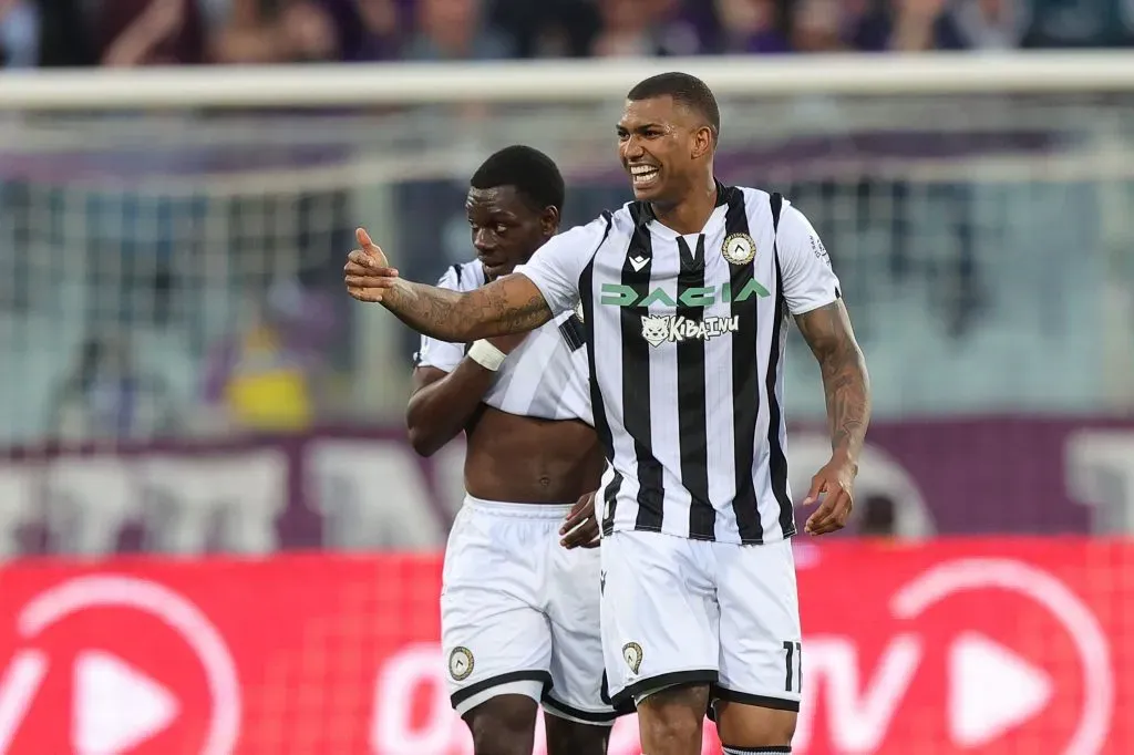 Wallace afirmou que deve continuar na Udinese. Foto: Gabriele Maltinti/Getty Images)