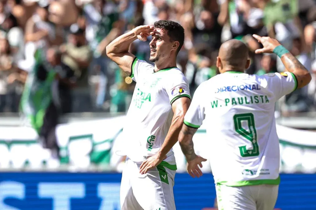 Foto: Gilson Junio/AGIF – Avelar foi o autor do gol do empate do América-MG.