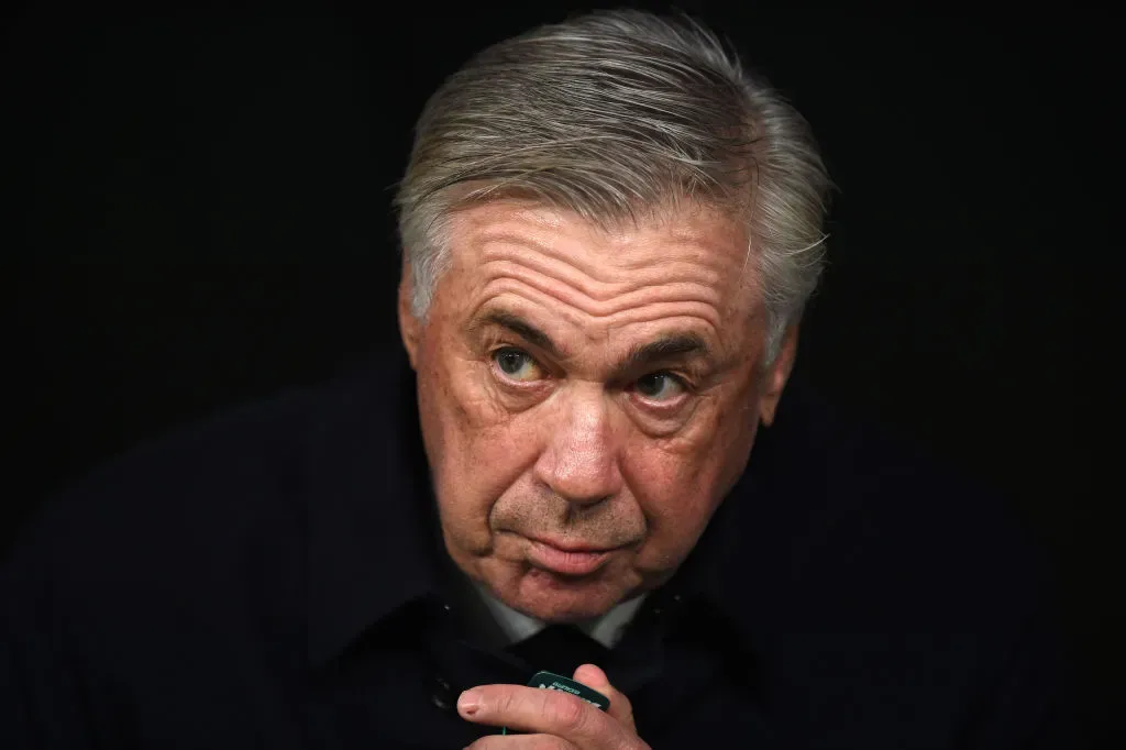 Ancelotti só deve está disponivel para assumir a Seleção em meados de 2024 (Photo by Denis Doyle/Getty Images)