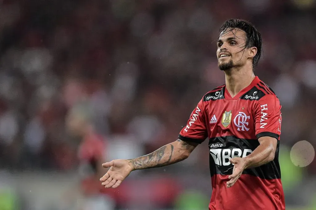 Foto: Thiago Ribeiro/AGIF – Michael viveu melhor fase da carreira no Flamengo, sob o comando de Renato Portaluppi