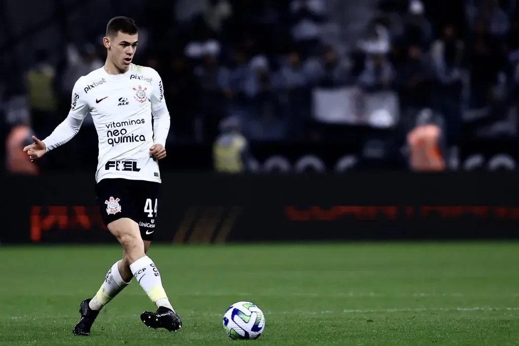 Gabriel Moscardo, joia do Corinthians. Foto: Marcello Zambrana/AGIF