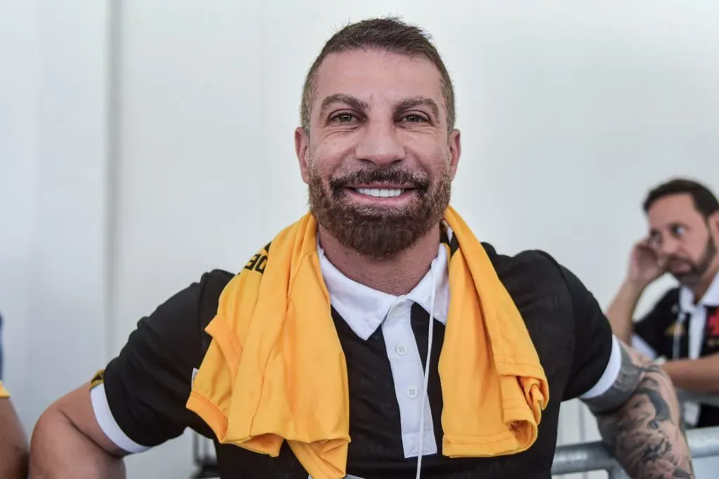 Pedrinho durante a eleição de Presidente do Vasco da Gama para o Triênio 2024 a 2026. Foto: Thiago Ribeiro/AGIF