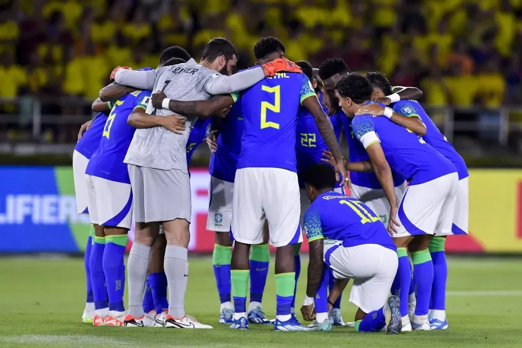 Jogo da Seleção Brasileira contra a Colombiana nas Eliminatórias. Foto: Gabriel Aponte/Getty Images