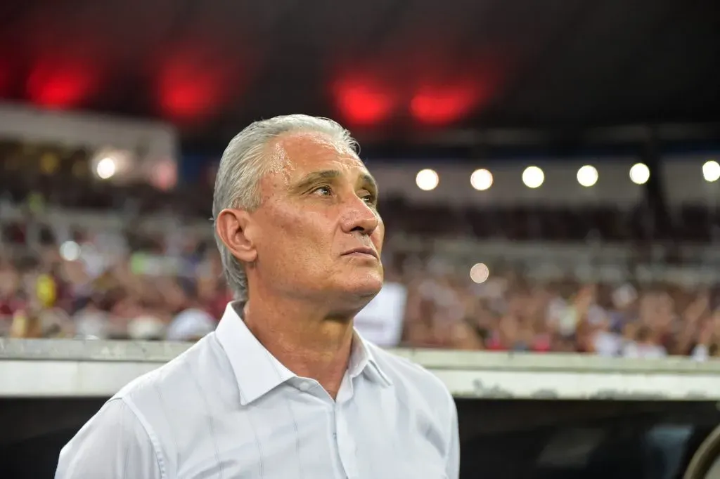 Tite definiu planejamento para novos reforços no Flamengo Foto: Thiago Ribeiro/AGIF