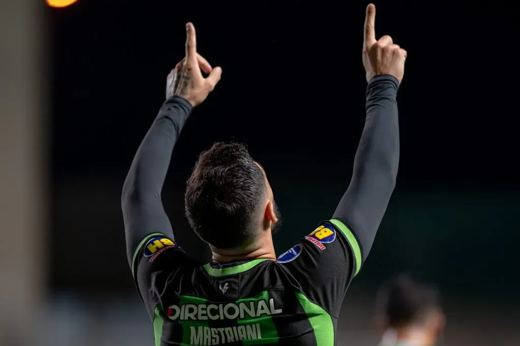 Mastriani é o artilheiro do América-MG na atual temporada com 21 gols – Foto: Alessandra Torres/AGIF