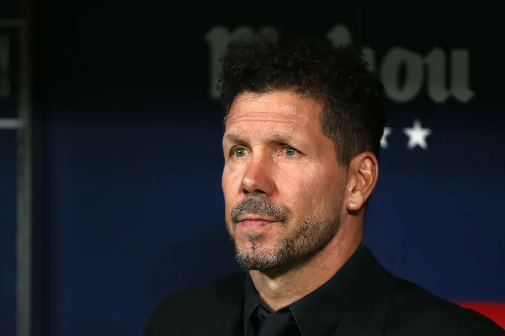 Foto: Florencia Tan Jun/Getty Images – Simeone é o treinador mais bem pago do mundo atualmente