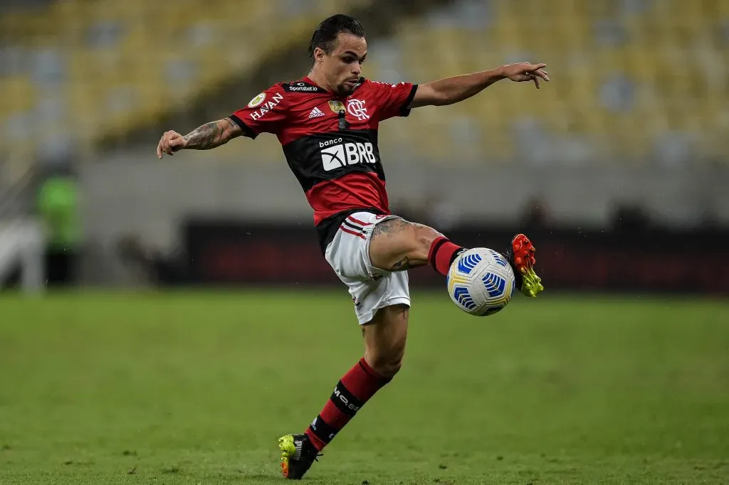 Michael em sua agem pelo Flamengo. Foto: Thiago Ribeiro/AGIF
