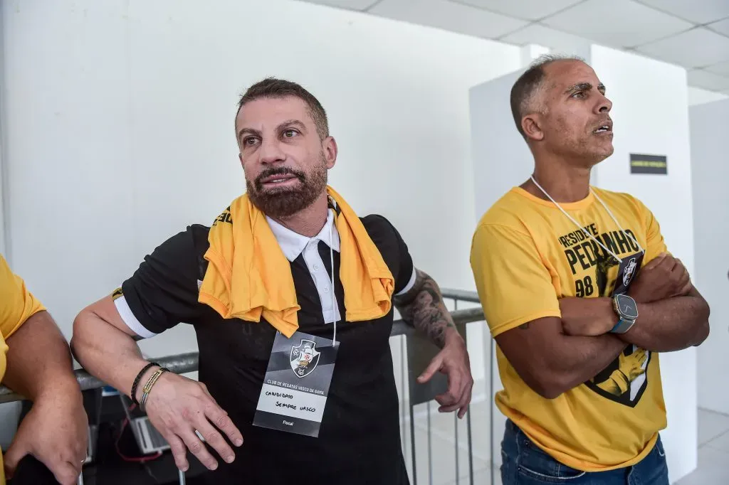 Pedrinho e Felipe juntos nas eleições. Foto: Thiago Ribeiro/AGIF