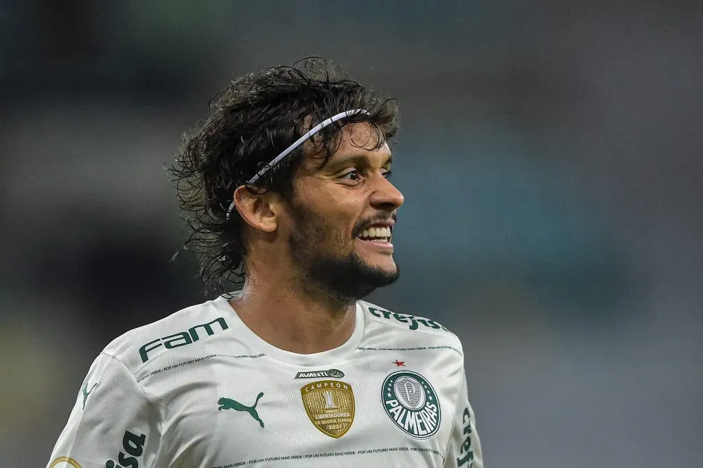 Gustavo Scarpa quando atuava no Palmeiras em 2022. Foto: Thiago Ribeiro/AGIF