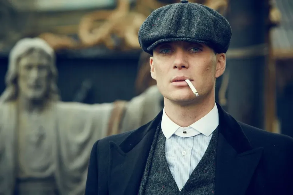 Cillian Murphy em Peaky Blinders. Reprodução/Netflix.