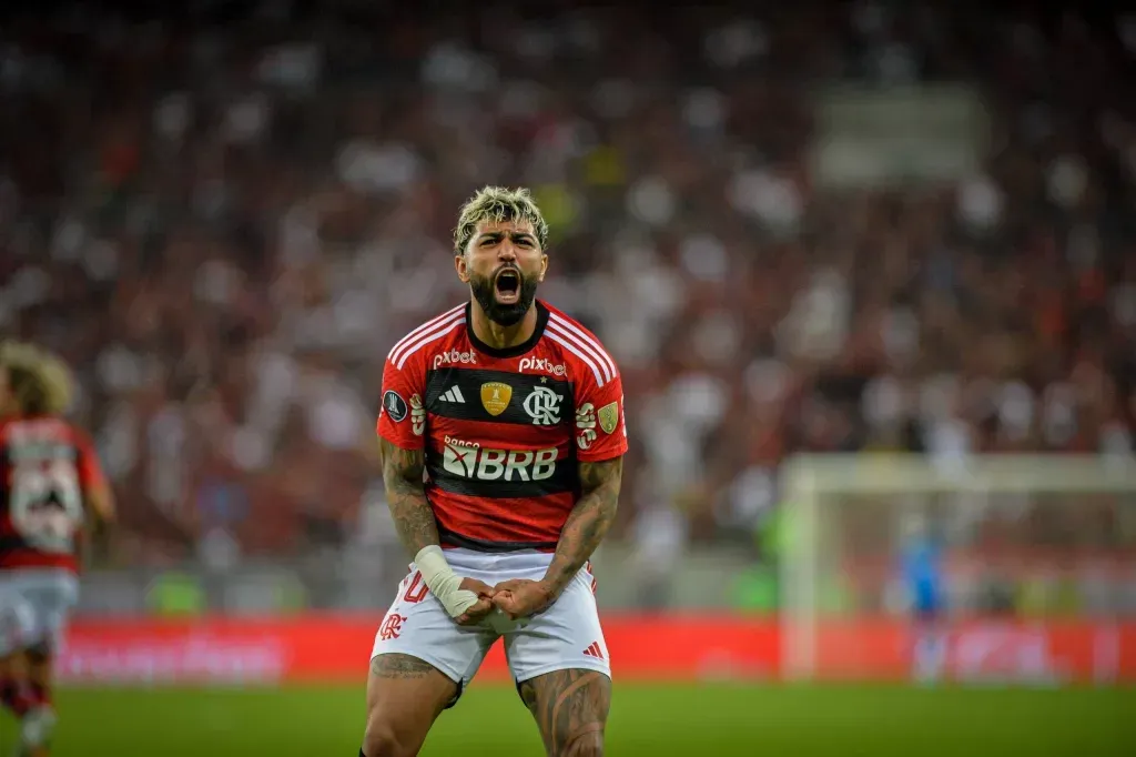 Gabigol no Flamengo em 2024 – Foto: Gilvan Souza/Flamengo
