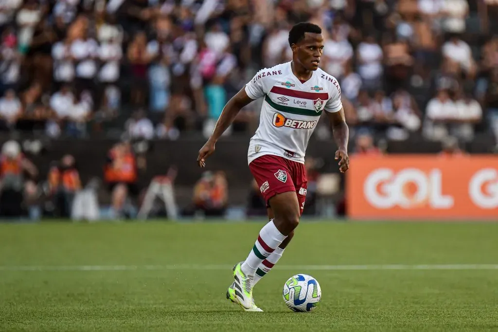 Arias foi um dos principais jogadores do Fluminense na temporada – Foto: Thiago Ribeiro/AGIF