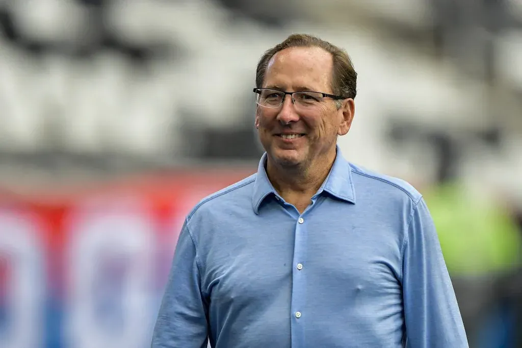 John Textor executivo da SAF do Botafogo antes da partida contra o Bahia no estadio Engenhao pelo campeonato Brasileiro A 2023. Jorge Rodrigues/AGIF