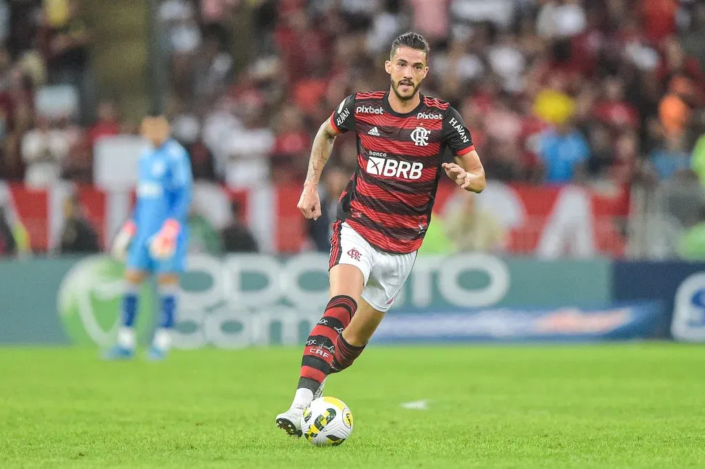 Gustavo Henrique atuando pelo Flamengo. Foto: Thiago Ribeiro/AGIF