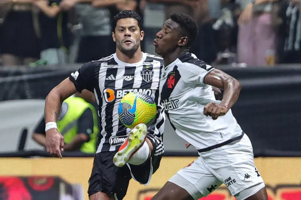 No primeiro jogo, em BH, o Galo levou a melhor e venceu por 2 a 1. Foto: Gilson Lobo/AGIF