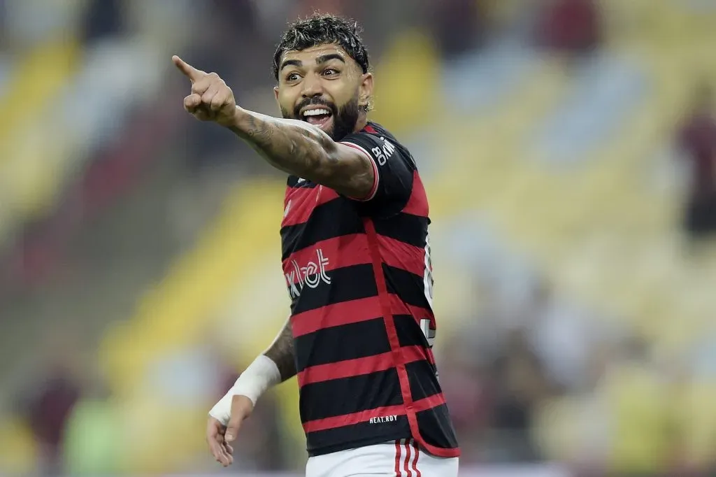 Gabigol não foi bem contra o Fluminense. Foto: Alexandre Loureiro/AGIF