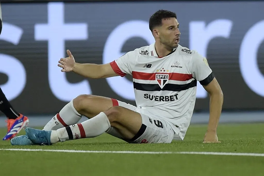 Calleri não vive bom momento pelo Tricolor Paulista. Foto: Alexandre Loureiro/AGIF