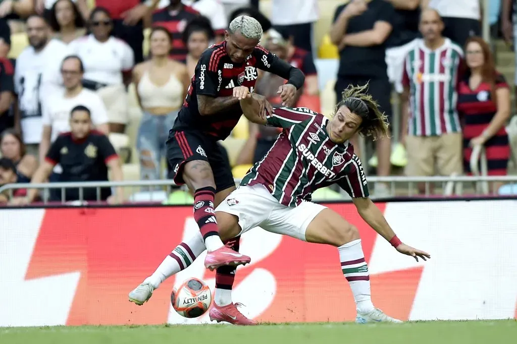 Jogadores de Flamengo x Fluminense