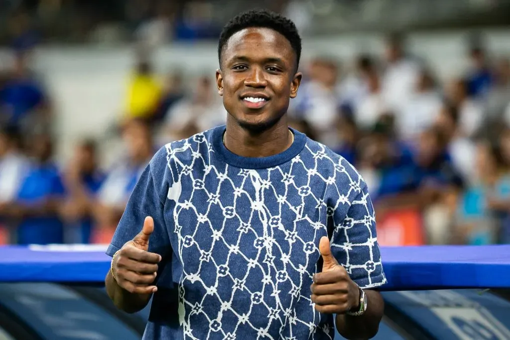 Sinesterra é um dos reforços do Cruzeiro no meio da temporada. Foto: Fernando Moreno/AGIF